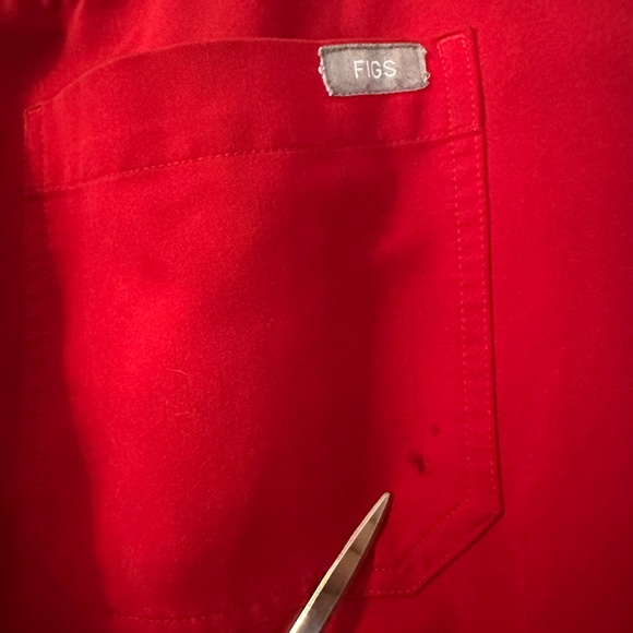 FIGS Technical - Livingston Scrub Pant ***POP RED!*** - Picture 6 of 8